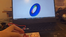 Testing the MkyMky on the JS sketch2